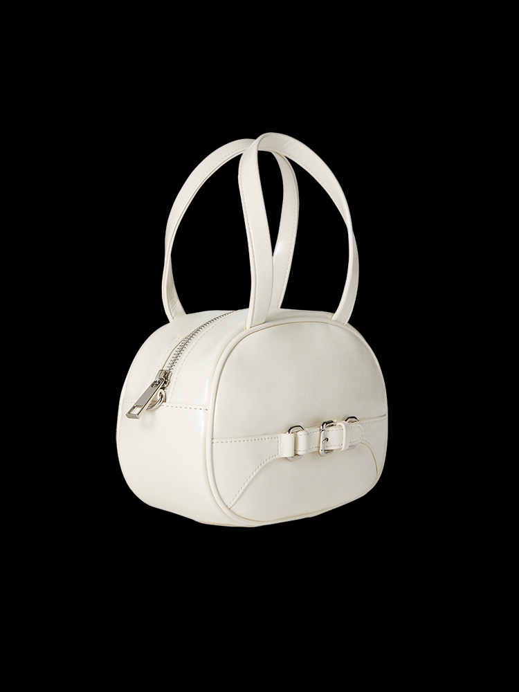 투포식스 TWOFOURSIX 246 BELTED BOWLING BAG 벨티드 볼링백 (CREAM)