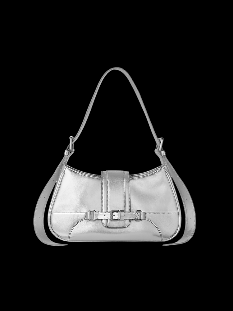 투포식스 TWOFOURSIX 246 BELTED HOBO BAG 벨티드 호보백 (SILVER)