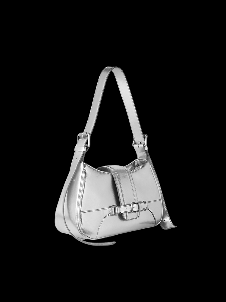 투포식스 TWOFOURSIX 246 BELTED HOBO BAG 벨티드 호보백 (SILVER)