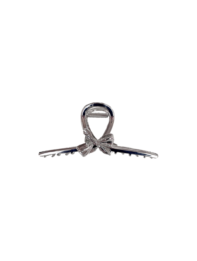 Metal Ribbon Hair Clip (L241MHA120)