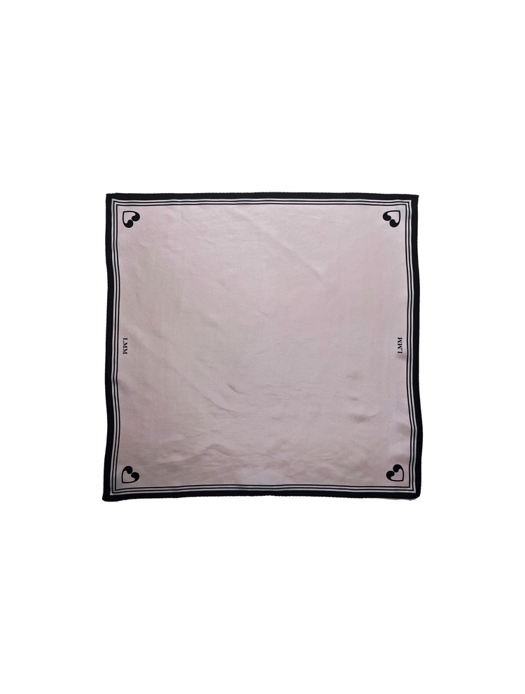 Mont Logo Square Silk Scarf (L241MSF010)