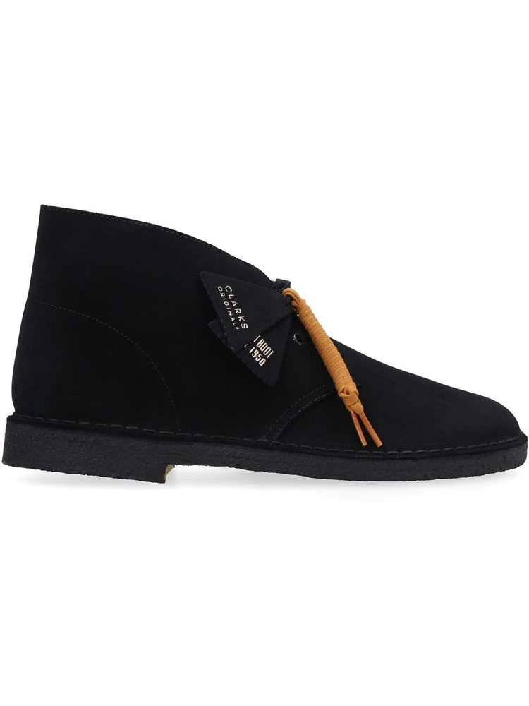 클락스 FW22 Suede desert boots 26155480_BlackSuede