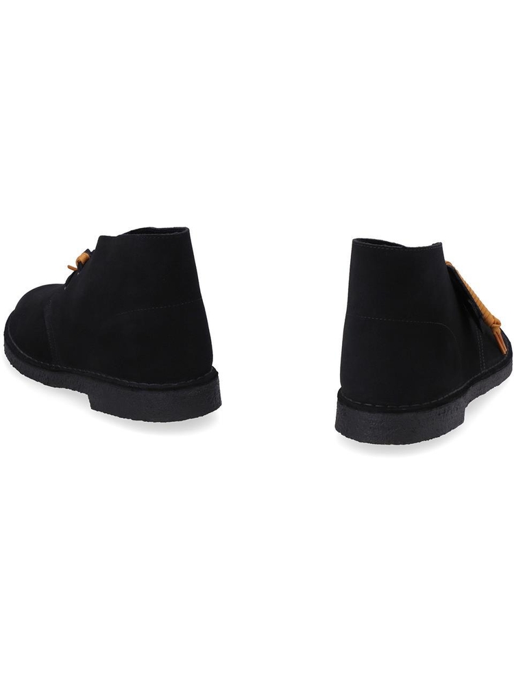 클락스 FW22 Suede desert boots 26155480_BlackSuede