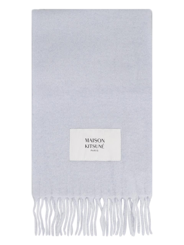 메종키츠네 FW23 Alpaca-wool scarf LM06206WA0022_P412