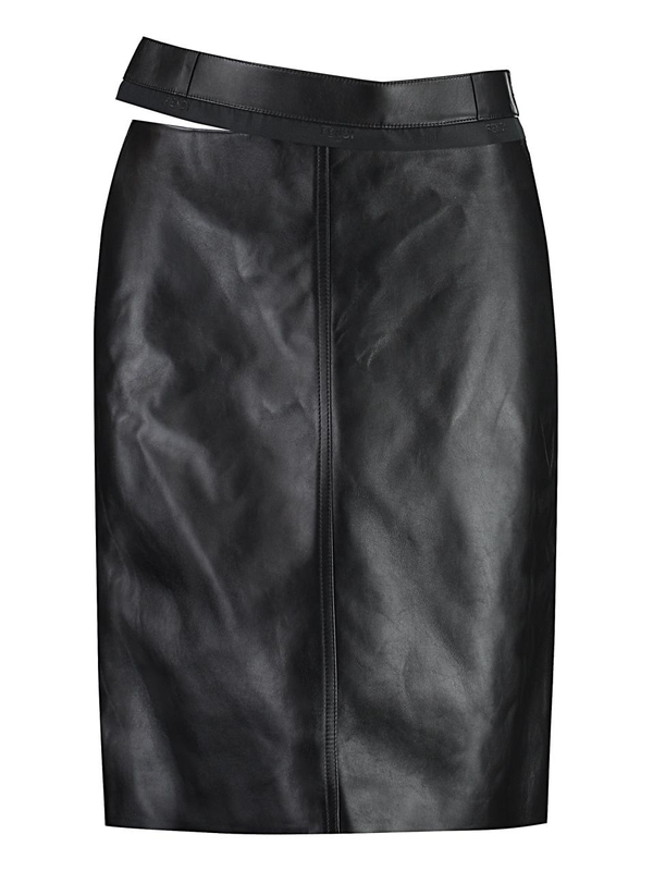 펜디 FW23 Leather skirt FPD774AQ31_F0GME