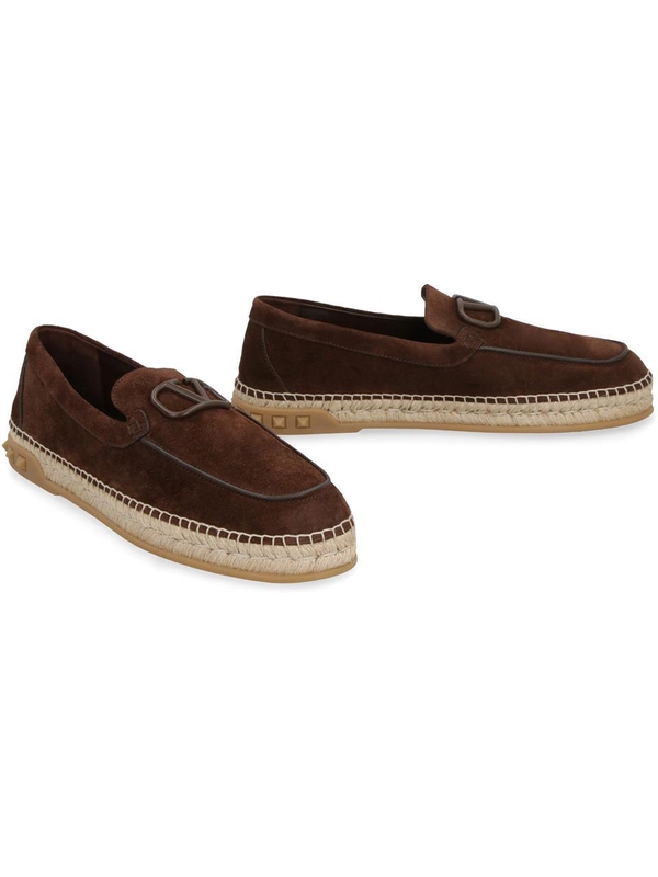 발렌티노 FW23 Valentino Garavani - Leisure Flows eco-suede espadrilles 3Y2S0H21HDU_KG8