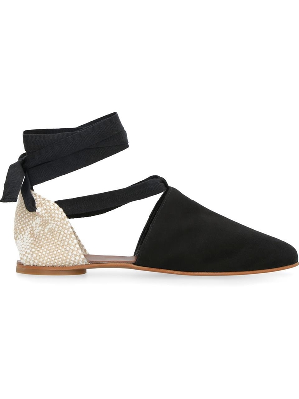 까스따네르 SS24 Gala suede espadrilles 022659100_NEGRO