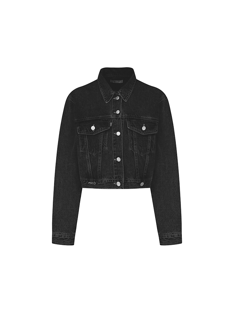 USA TRUCKER JACKET BLACK