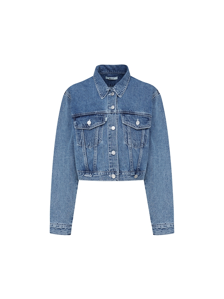 USA TRUCKER JACKET LIGHT BLUE