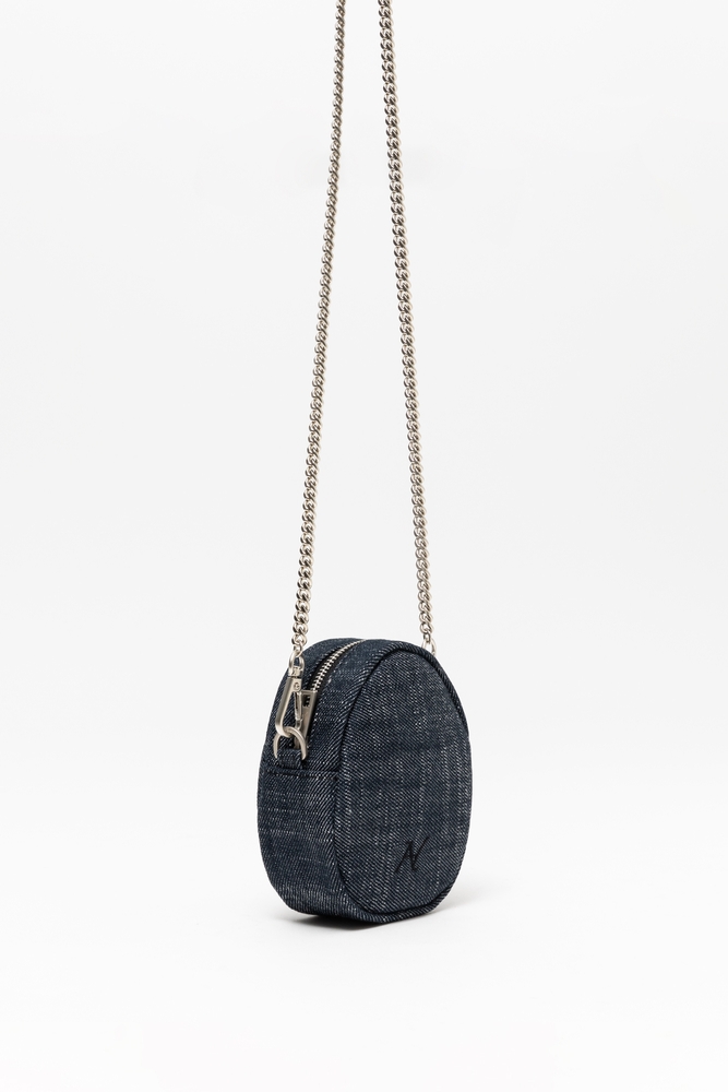 egg micro cross bag (denim)