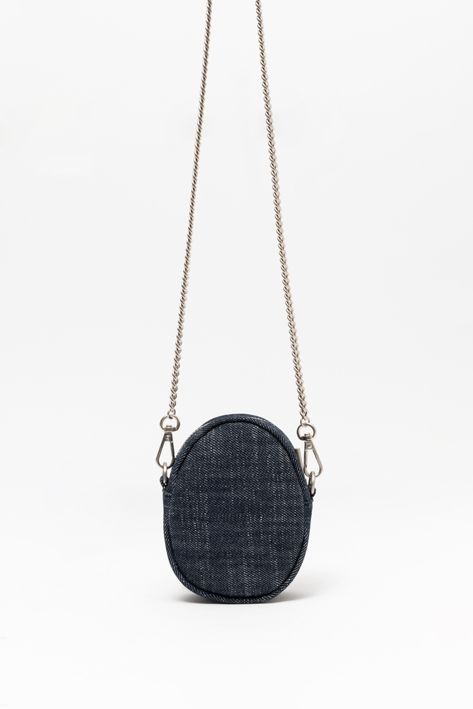 egg micro cross bag (denim)