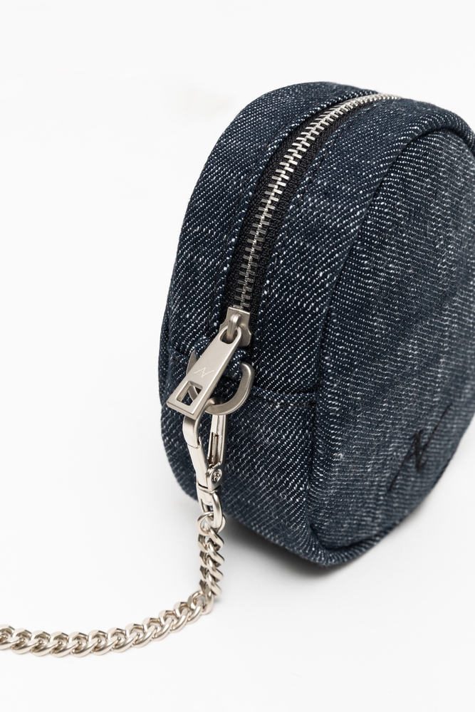 egg micro cross bag (denim)