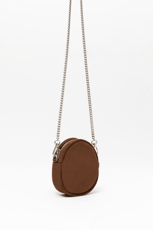 egg micro cross bag (suede leather)