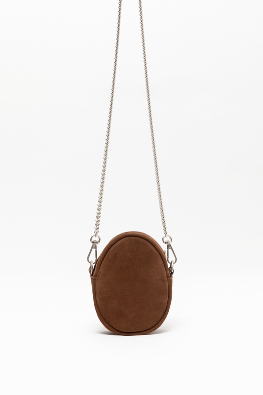 egg micro cross bag (suede leather)