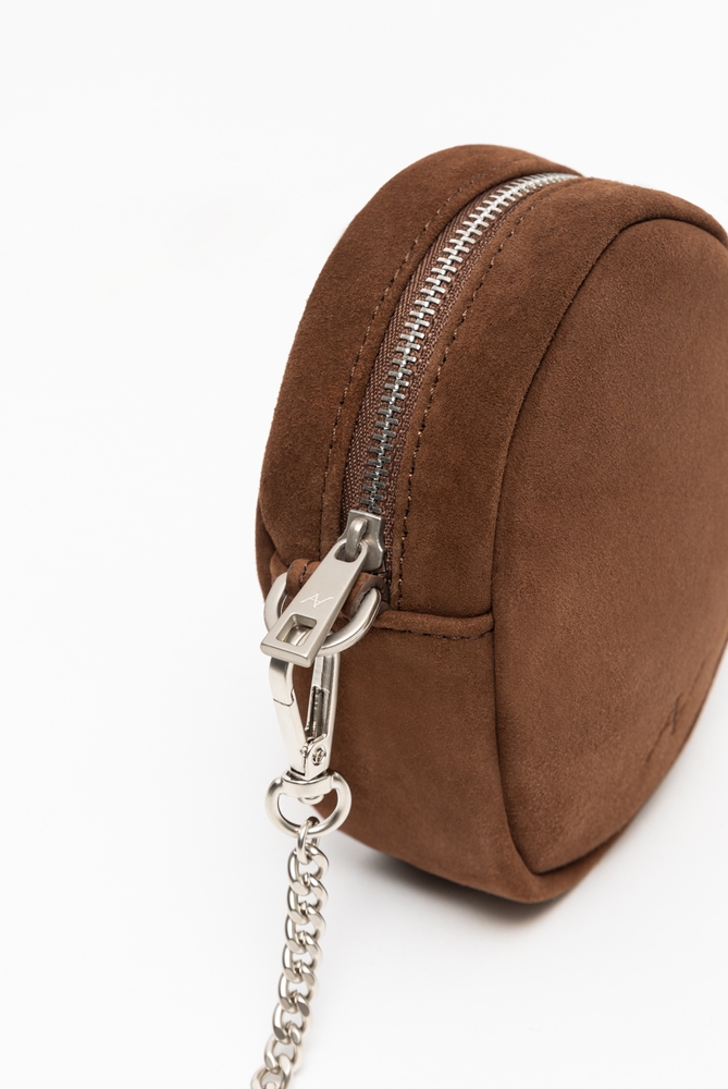 egg micro cross bag (suede leather)