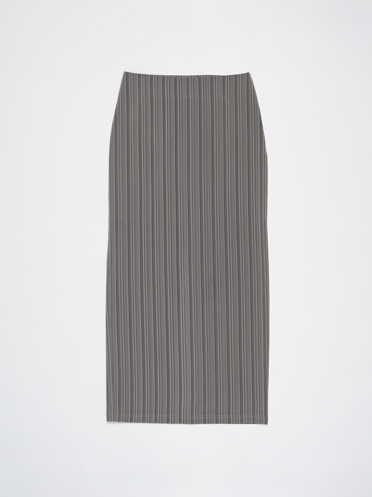 Maxi Skirt Stripe Beige