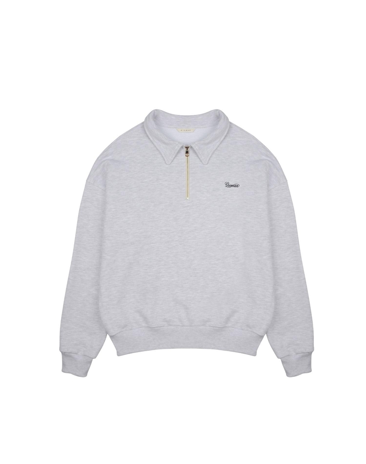 UNISEX HALF ZIP UP MELRANGE