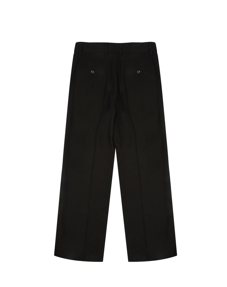 WIDE SLACKS BLACK