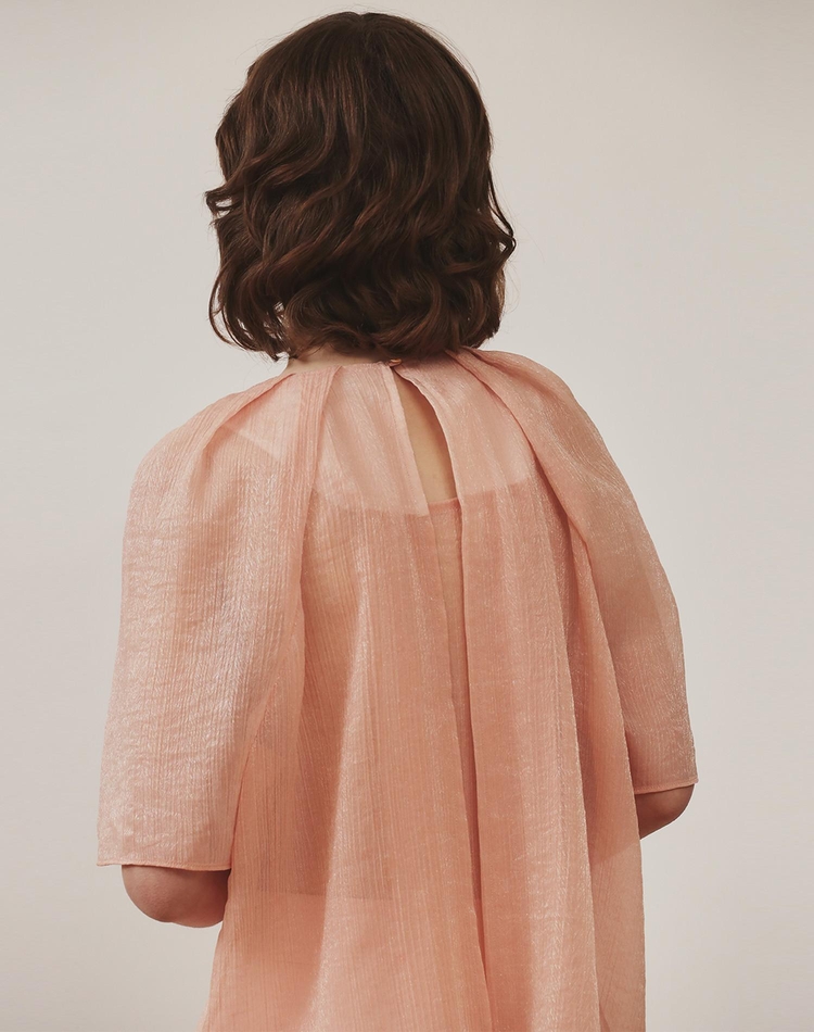 CHIFFON BLOUSE PINK