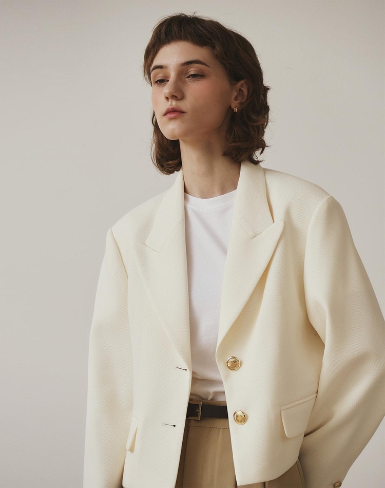 TAILOR JACKET IVORY