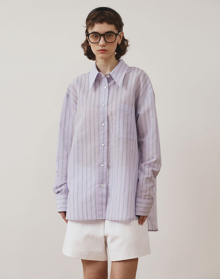 STRIPE SHIRT BLUE