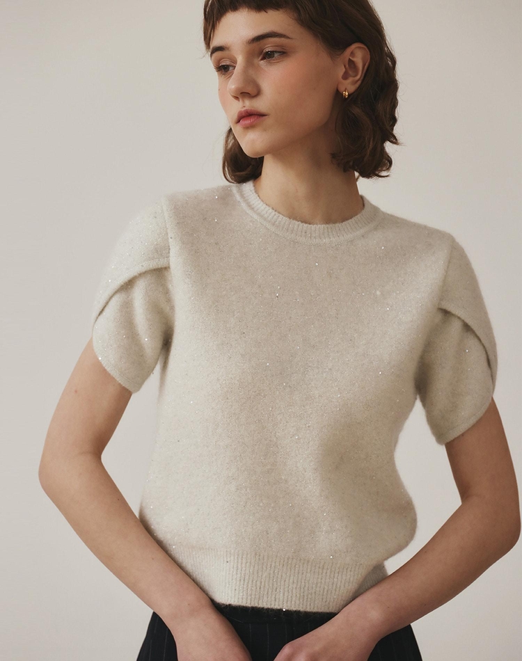 TULIP KNIT IVORY