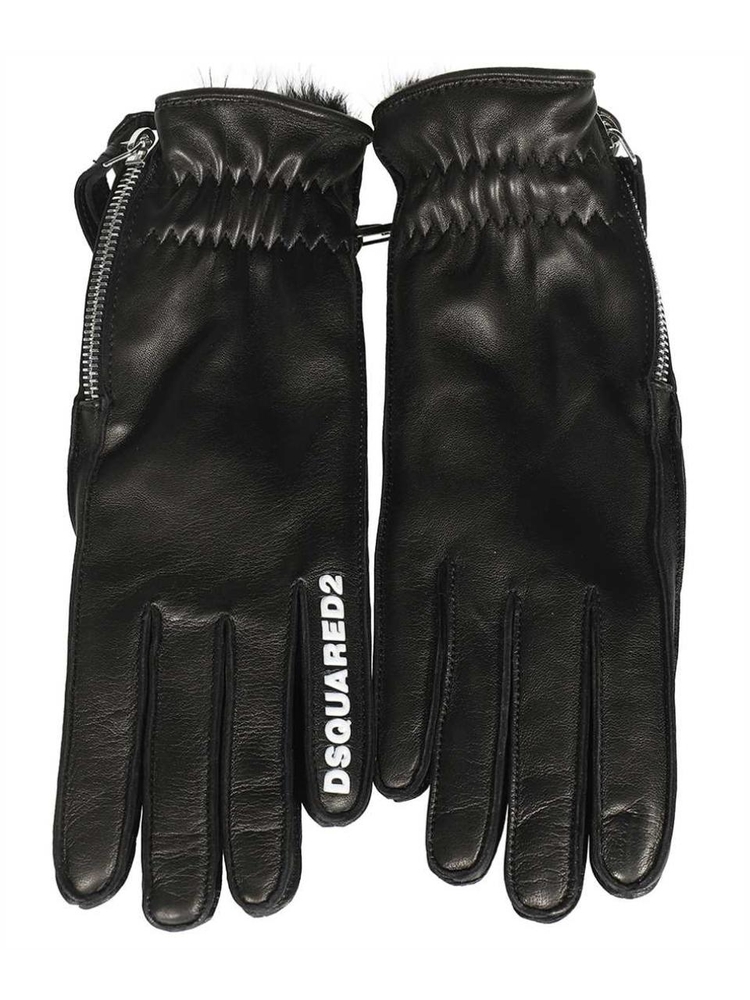 디스퀘어드2 FW22 Leather gloves GLW002218903497_2124