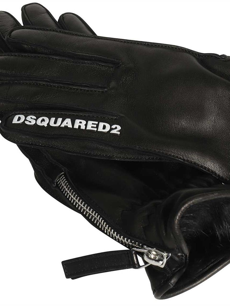 디스퀘어드2 FW22 Leather gloves GLW002218903497_2124