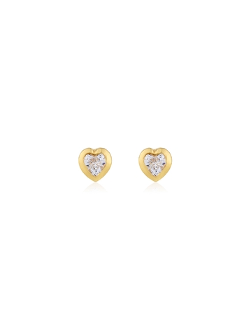 PURE LOVE EARRING(white)(silver925&18k gold plated)