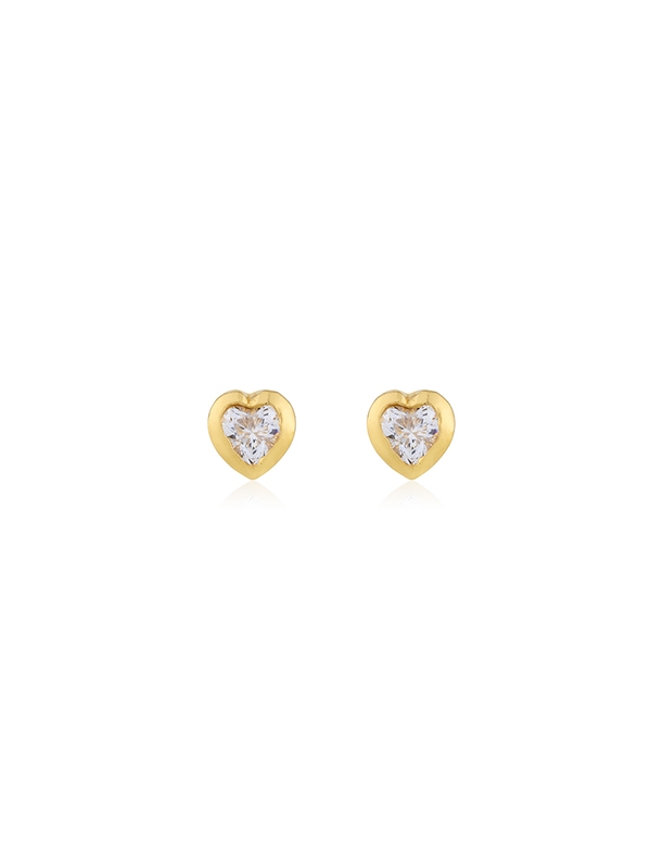 PURE LOVE EARRING(white)(silver925&18k gold plated)