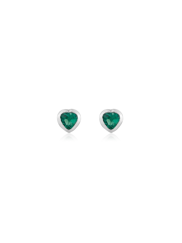 PURE LOVE EARRING(green)(silver925)