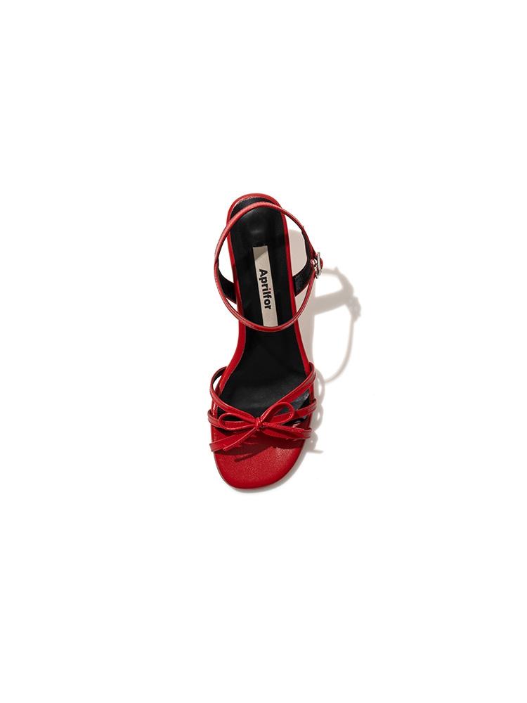 Red 407S feminine sandals_5/6/7/8cm