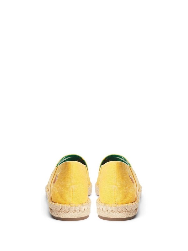 랄프 로렌 SS24 Ralph Lauren Flat shoes Yellow 803 932163004