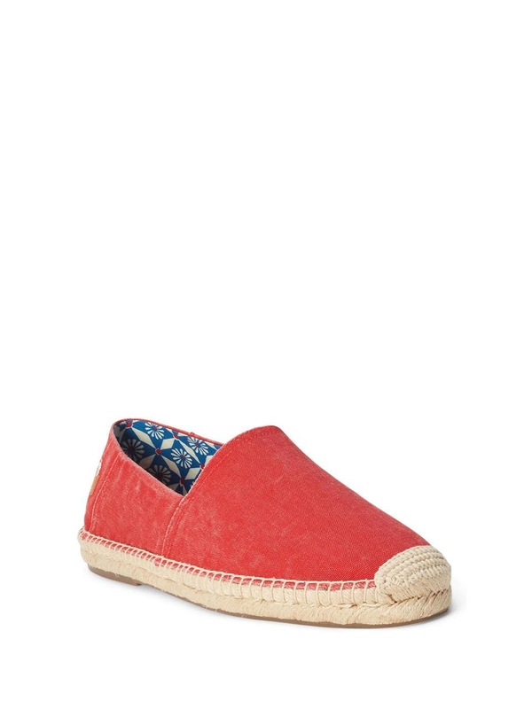 랄프 로렌 SS24 Ralph Lauren Flat shoes Red 803 932163003