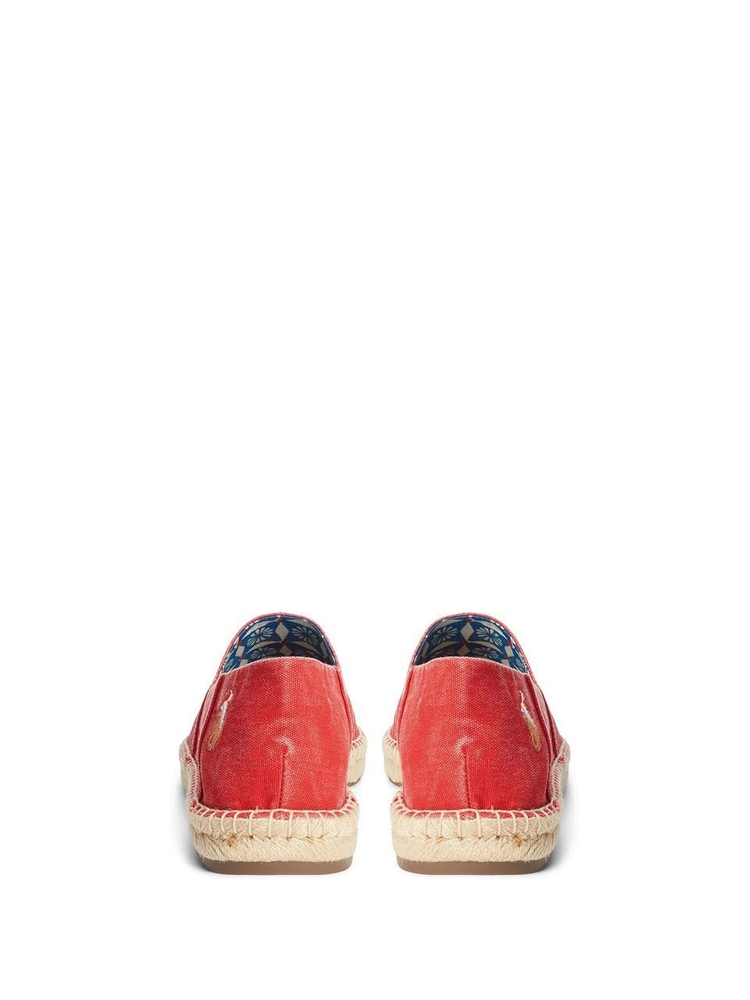 랄프 로렌 SS24 Ralph Lauren Flat shoes Red 803 932163003