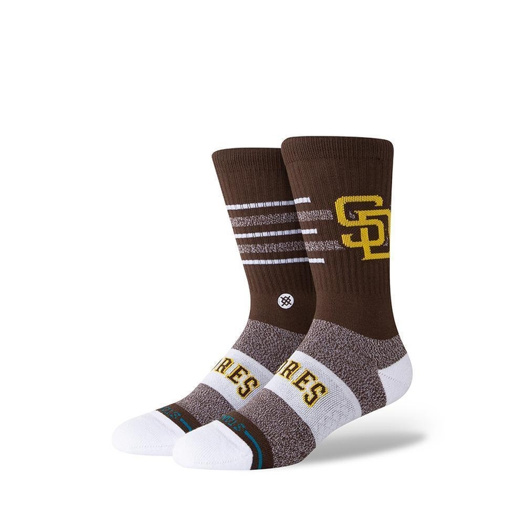 MLB X STANCE 2024 CLOSER CREW PADRES A556A24CSD-BRN