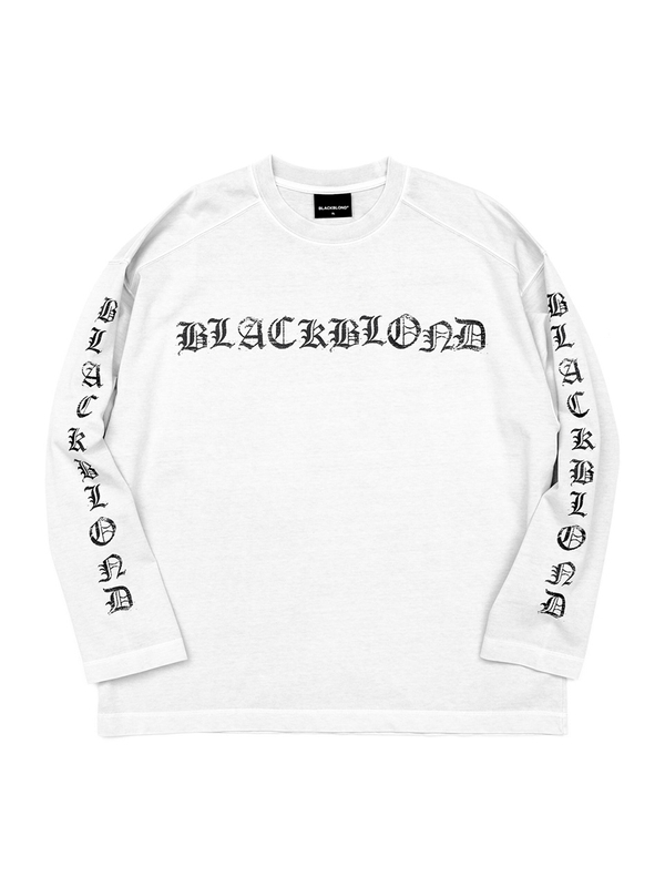 BBD Crushed Faith Long T-Shirt (White)