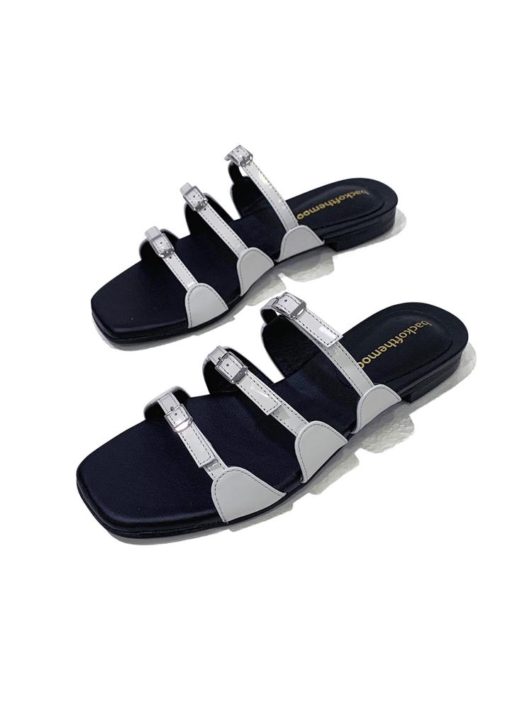 [백오브더문] Mari Sandal_White