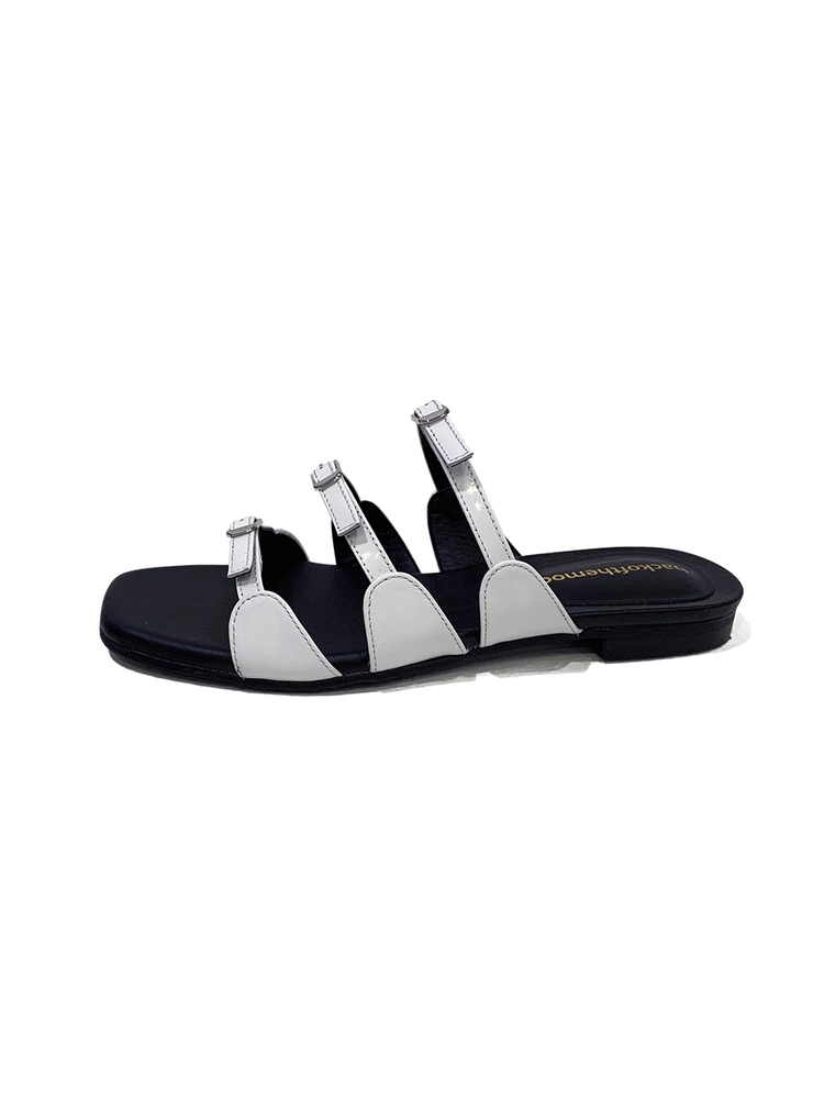 [백오브더문] Mari Sandal_White