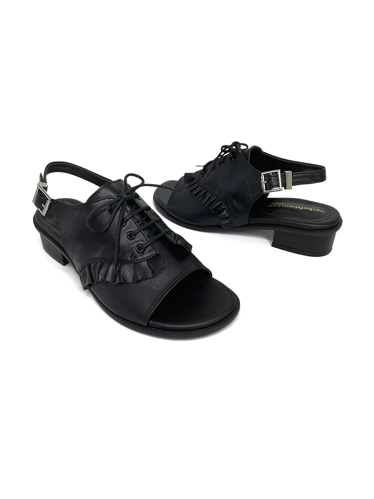 [백오브더문] Acon Sandal_Black