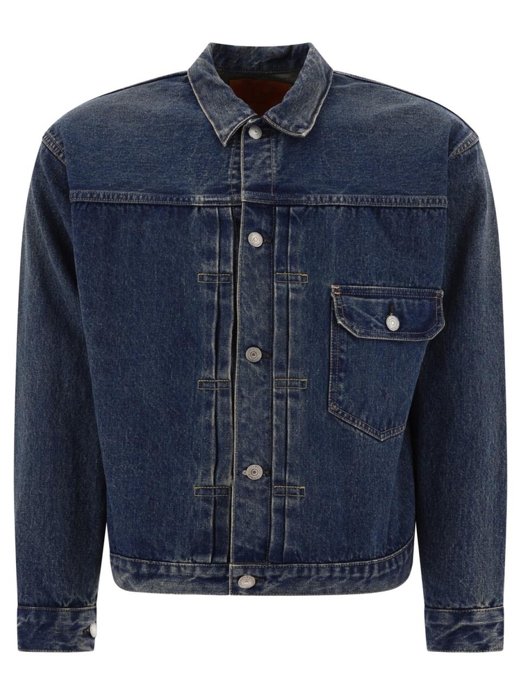 오어슬로우  TYPE 40S denim jacket 03-6011-84DENIM USED