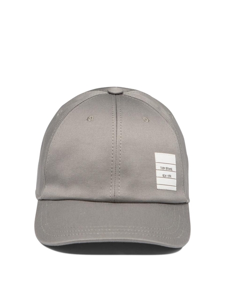 톰 브라운  Baseball cap with logo patch MHC328A03788035