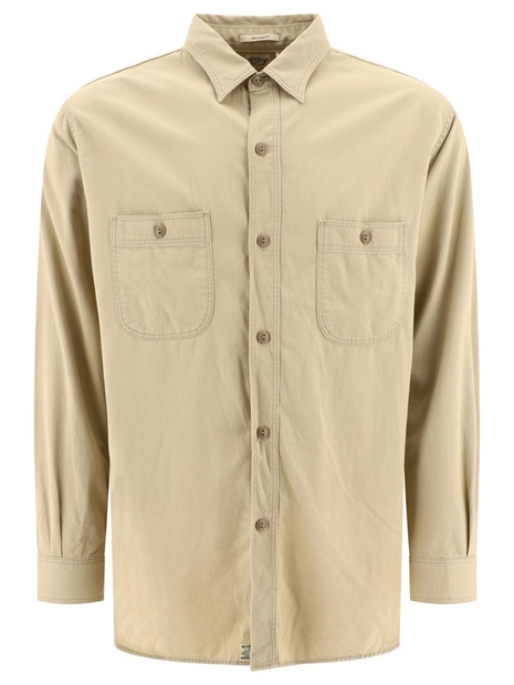 오어슬로우  Twill Work shirt 03-V8070-67BEIGE