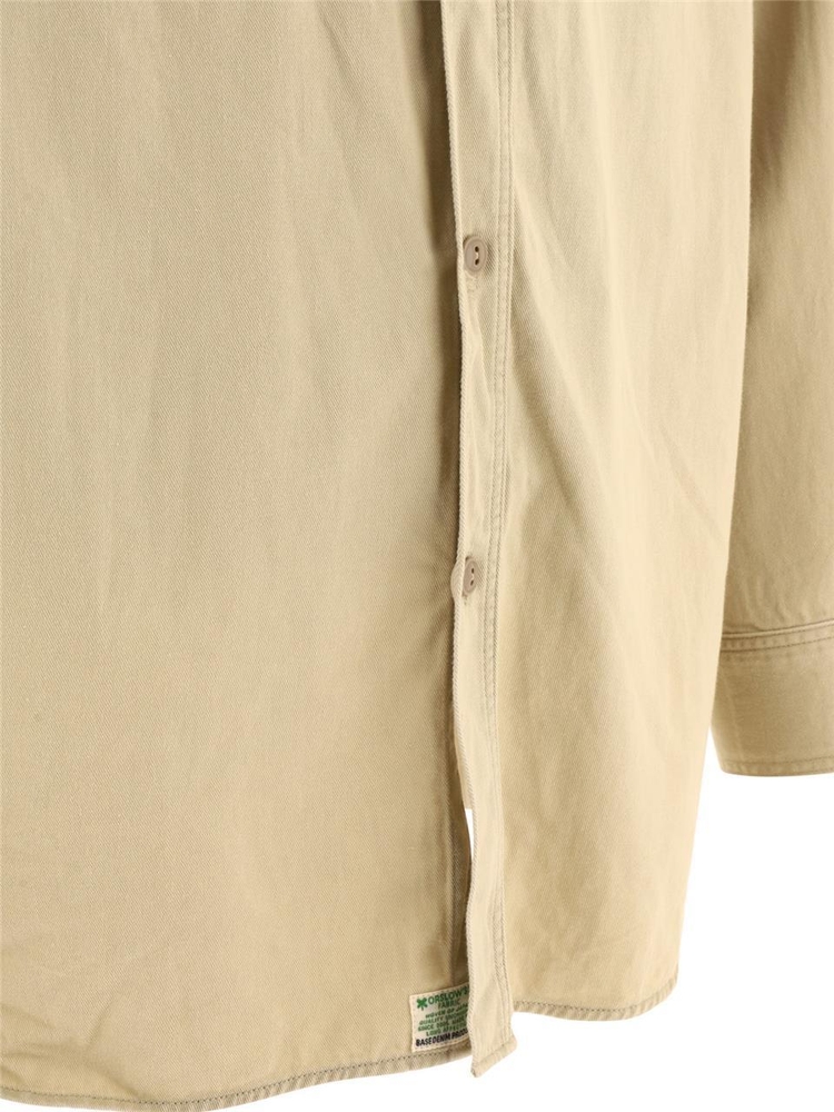 오어슬로우  Twill Work shirt 03-V8070-67BEIGE