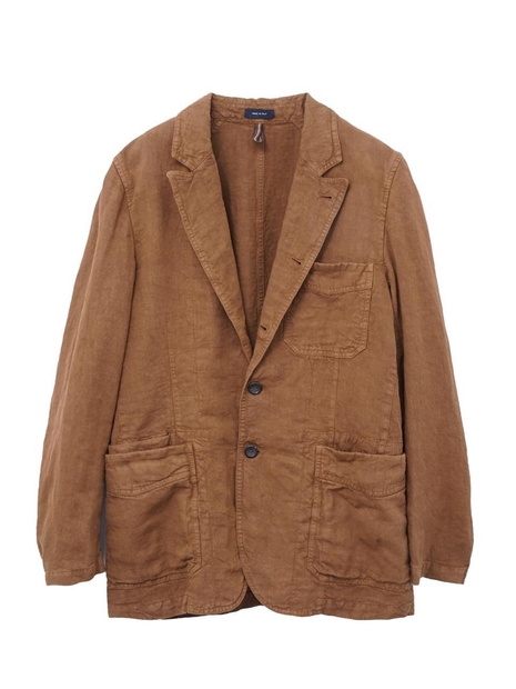 드레익스 MKII LINEN GAMES BLAZER COFFEE