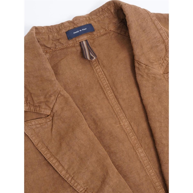 드레익스 MKII LINEN GAMES BLAZER COFFEE