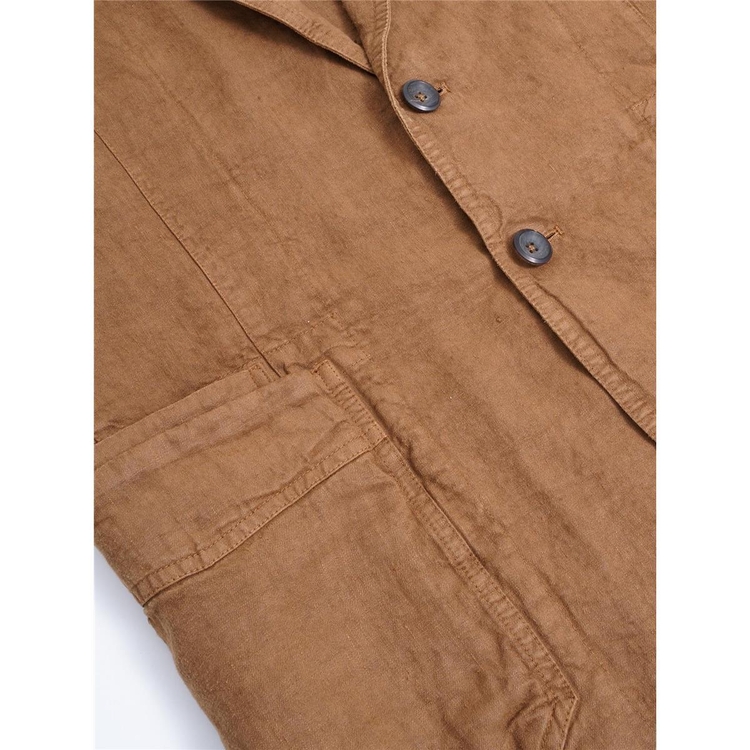 드레익스 MKII LINEN GAMES BLAZER COFFEE