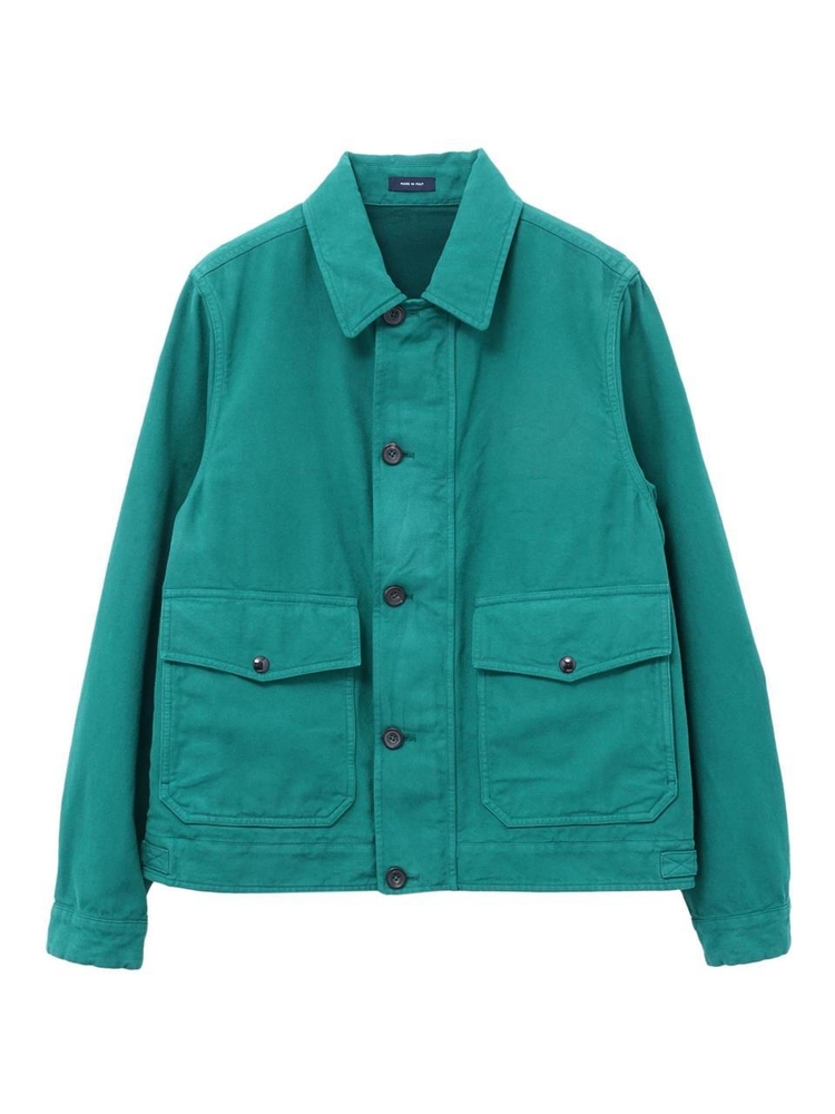 드레익스 MILITARY BLOUSON BOTTLE GREEN