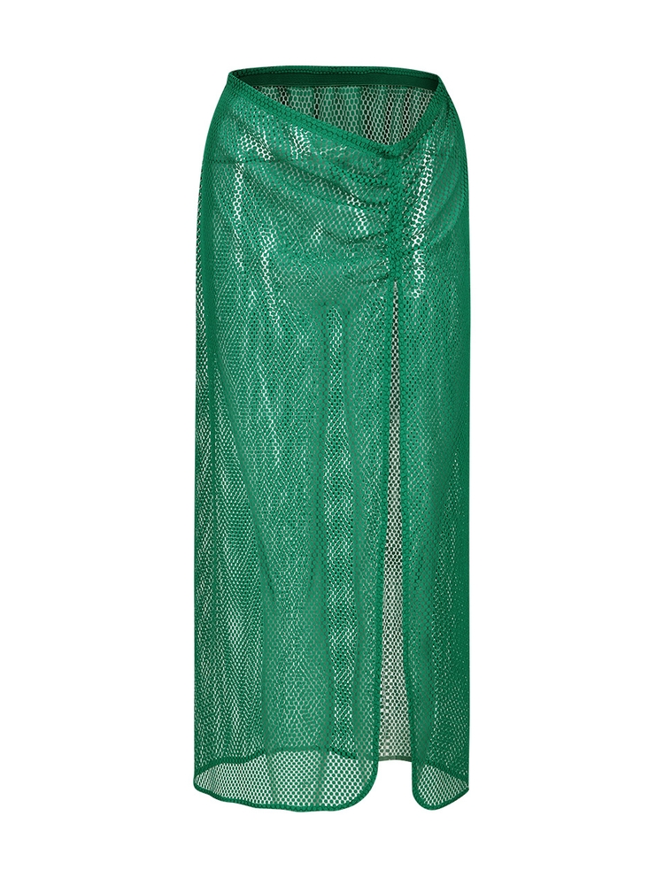 EMERALD SHEER SKIRT