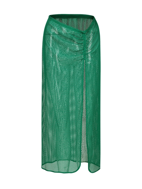 EMERALD SHEER SKIRT